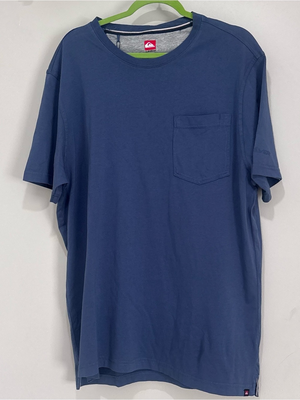 Quiksilver Men’s Short Sleeve Pocket T-Shirt Indigo Blue Size Medium